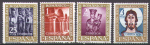 ИСПАНИЯ 1961г. SC# 1004-7 MNH OG VF / РЕЛИГИЯ