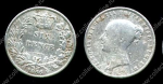 Великобритания 1866 г. • KM# 733.2 • 6 пенсов • Виктория • серебро • регулярный выпуск • F-