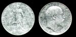 Великобритания 1910 г. • KM# 801 • флорин • Эдуард VII • серебро • регулярный выпуск • F-VF