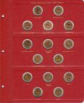 Альбом • Юбилейные монеты СССР и России 1965-1996 гг. (8 листов) • серия «КоллекционерЪ»