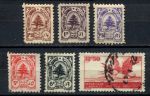 Ливан 1946 г. • Sc# 197-202 • стандартный выпуск • полн. серия • MH OG/Used VF