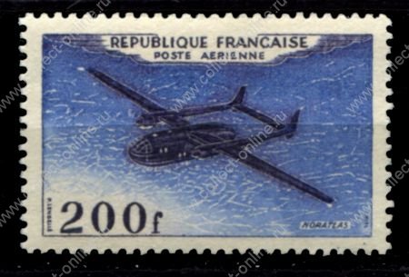 Франция 1954 г. • Iv# A31 • 200 fr. • французские самолеты • Noratlas • авиапочта • MNH OG VF