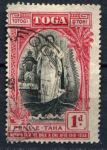 Тонга 1938 • Gb# 71 • 1 d. • 20-летие правления королевы Салоте • Used VF ( кат.- £ 6 )