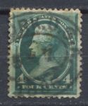 США 1883 г. • SC# 211 • 4 c. • Президент Эндрю Джексон • Used VF ( кат. - $25 )