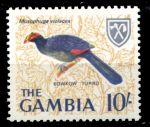 Гамбия 1966 г. • Gb# 244 • 10 s. • Птицы • MNH OG VF