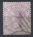 Наталь 1874-1879 гг. • Gb# 70 • 6 d. • Королева Виктория • стандарт • Used VF ( кат.- £ 9 )