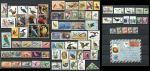 Фауна(птицы) • набор 78 разных иностранных марок + конверт • Used VF