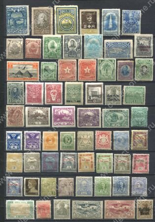 Классика XIX-XX век • 60+ старинных иностранных, чистых (*) марок • MH OG F-VF