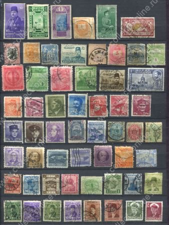 58 старых, разных, иностранных марок • Used VF