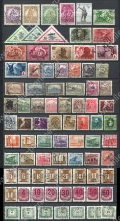 Венгрия • XIX-XX век • подборка 83 разные марки • Used F-VF