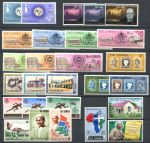 Гамбия 1965-1969 гг. • подборка 27 марок(9 полн. серий) • MLH OG VF