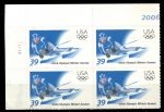 США 2006 г. • SC# • 39 c.(4) • Зимние Олимпийские Игры • горные лыжи • кв. блок • MNH OG VF