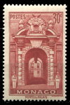 Монако 1939-1946 гг. • Sc# 162A • 30 c. • осн. выпуск • Дворцовые ворота • MNH OG XF