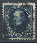 США 1895 г. • SC# 274 • 15 c. • Генри Клей • стандарт • Used F-VF ( кат. - $20 )
