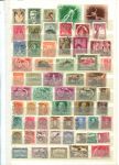 Иностранные марки • XIX век до 195х гг. • коллекция 900+ разных старых марок • Used F-VF • 6 руб. за шт.