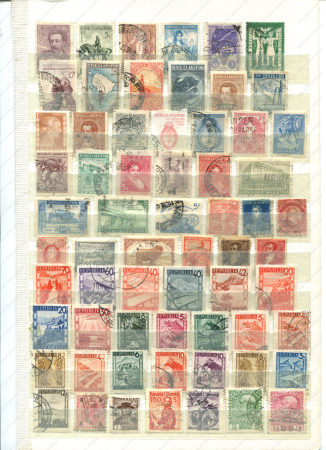 Иностранные марки • Коллекция до 195х гг. 900+ разных старых марок • Used F-VF • 6 руб. за шт.