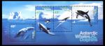Австралийская антарктическая территория 1995 г. • SC# L97a • $2.35 • Киты и дельфины Антарктики • блок • MNH OG XF