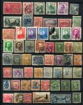 Иностранные марки • до 1945 г. • набор 57 разных • Used F-VF • 10 руб. за шт.