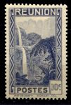 Реюньон 1933-1938 гг. • Iv# 129 • 10 c. • основной выпуск • водопад • MNH OG VF