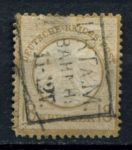 Германия 1872 г. • Mi# 11 • 18 gr. • орел с маленьким щитом • Used F-* ( кат.- € 550 )