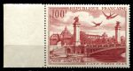 Франция 1949 г. • Mi# 856 • 1000 fr. • Архитектура Франции • Париж • авиапочта • MNH OG XF+