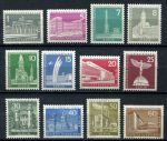 Западный Берлин 1956-1962 гг. • Mi# 140-151 • 1 - 60 pf. • архитектура • стандарт • 12 марок • MNH OG VF ( кат. - €20 )