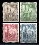 Западный Берлин 1953 г. • Mi# 106-109 • Восстановление церкви кайзера Вильгельма • полн. серия • MNH OG VF ( кат.- €30 )