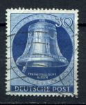 Западный Берлин 1951 г. • Mi# 78 • 30 pf. • колокол Свободы • Used VF ( кат. - €90 )