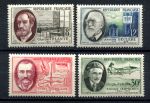 Франция 1957 г. • Iv# 1095-1098 • 10 - 35 fr. • французские инженеры • полн. серия • MNH OG VF