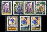 СССР 1957 г. • Сол# 2031-7 • 10 коп. - 1 руб. • Международный фестиваль молодежи и студентов • полн. серия • Used(ФГ) OG VF