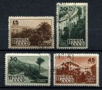 СССР 1946 г. • Сол# 1049-1052 • 15 - 45 коп. • Курорты СССР • полн. серия • Used(ФГ) OG VF