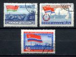 СССР 1960 г. • Сол# 2447-9 • 40 коп.(3) • 20-летие Прибалтийских республик • полн. серия • Used(ФГ) OG VF