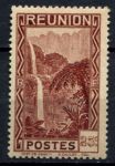 Реюньон 1933-1938 гг. • Iv# 132 • 25 c. • основной выпуск • водопад • MH OG VF