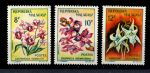 Мадагаскар 1963 г. • Mi# 504-506 • 8 - 12 fr. • цветы, орхидеи • полн. серия • MNH OG VF