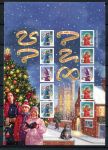Великобритания 2007 г. • Gb# LS42 • Рождество • полн. серия • Smilers (блок 10 марок) • MNH VF
