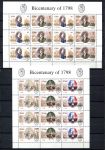 Ирландия 1998 г. • Mi# KB 1063-1067 • 200 лет восстанию 1798 г. • мал. листы • MNH OG VF