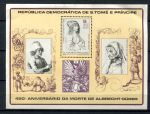 Сан-Томе и Принсипи 1979 г. • Mi# block 37 • живопись, Дюрер • блок • MNH OG F-VF