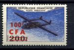 Реюньон 1954 г. • Iv# A53 • 100 fr./200 fr. • французские самолеты • авиапочта • MLH OG VF
