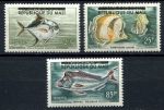 Мали 1961 г. • Mi# 18-20 • 5 - 85 fr. • рыбы • полн. серия • MLH OG VF