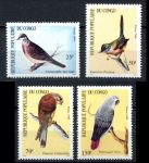 Народная Республика Конго 1990 г. • Mi# 1190-1193 • 25 - 150 fr. • птицы • полн. серия • MNH OG VF