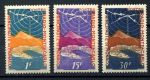 Монако 1951 г. • Mi# 448-450 • 1 - 30 fr. • Радио Монако • полн. серия • MH OG VF ( кат. - € 25 )
