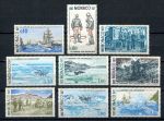 Монако 1977 г. • Mi# 1279-1287 • профессия моряка • полн. серия • MNH OG* F-VF ( кат.- € 12 )