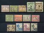 Нидердандская Индия • 1912-1940 гг. • Sc# 101..134 • ½ c. // 1 G. • 13 марок • Used VF