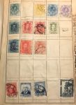 Коллекция 1090 старых, разных! марок (в основном, до 1945 г.) в старинном альбоме-тетради • 7 руб. за марку!