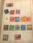 Коллекция 1090 старых, разных! марок (в основном, до 1945 г.) в старинном альбоме-тетради • 7 руб. за марку!