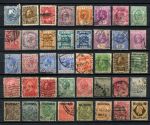 Британские колонии • 40 разных старинных марок • Used F-VF