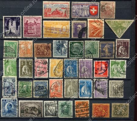 40+ старых(до 1945 г.) иностранных марок • Used F-VF