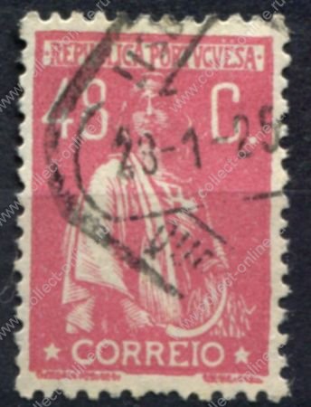 Португалия 1912-1931 гг. • Sc# 263 • 48 c. • Церера • стандарт • Used VF ( кат. - $4 )