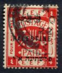 Палестина 1921-1922 гг. • Gb# 63 • 4 m. • Британский мандат Лиги Наций • Used VF