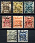 Палестина 1922 г. • Gb# 71 .. 80 • 1 .. 13 m. • Британский мандат Лиги Наций • 8 марок • Used VF
